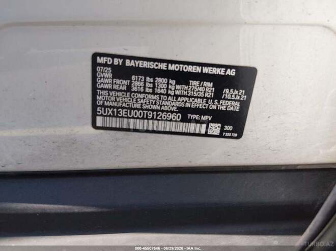 BMW X5 2026, 20,117 km - 3.0 l - Bakı