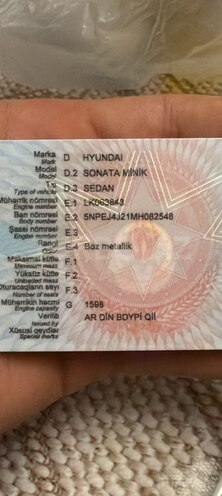 Hyundai Sonata 2021, 141,000 km - 1.6 l - Şabran