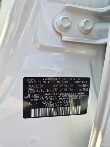 Hyundai Sonata 2023, 71,000 km - 2.0 l - Bakı