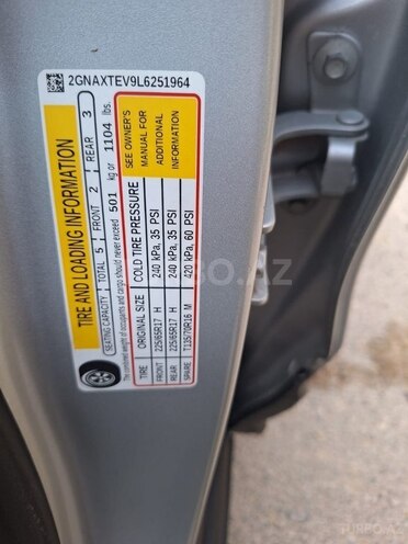 Chevrolet Equinox 2020, 187,000 km - 1.5 l - Bakı
