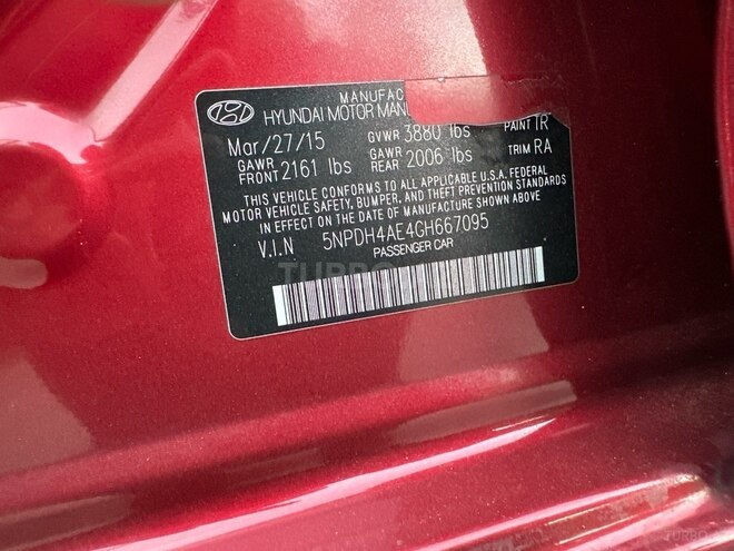 Hyundai Elantra 2014, 230,136 km - 1.8 l - Bakı