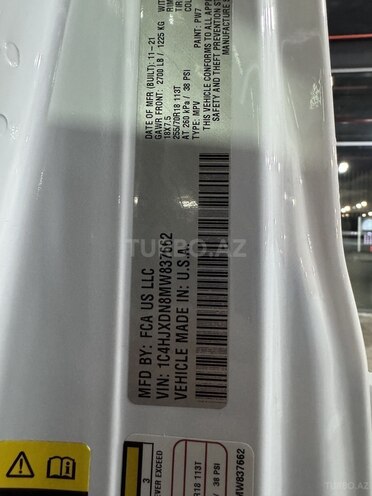 Jeep Wrangler 2021, 69,900 km - 2.0 l - Bakı