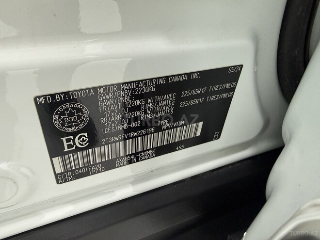 Toyota RAV4 2024, 83,200 km - 2.5 l - Bakı