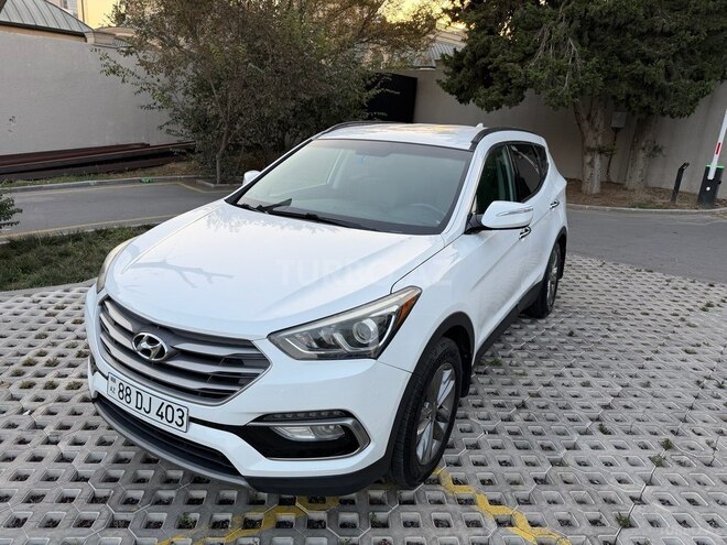Hyundai Santa Fe 2017, 100,500 km - 2.0 l - Bakı