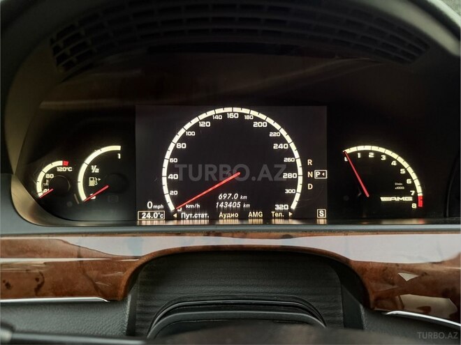 Mercedes S 63 AMG 2007, 143,000 km - 6.2 l - Bakı
