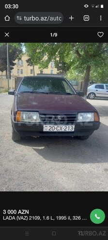 LADA (VAZ) 2109 1994, 256,668 km - 1.5 l - Goranboy