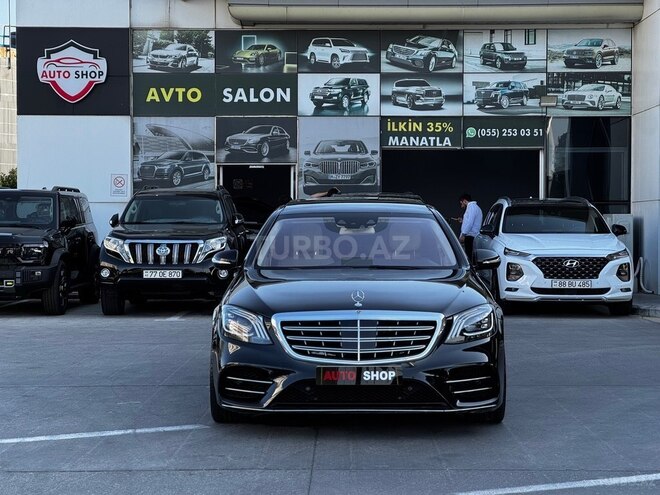 Mercedes S 500 4MATIC 2014, 192,000 km - 4.7 l - Bakı