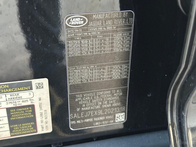 Land Rover Defender 2020, 118,000 km - 2.0 l - Bakı