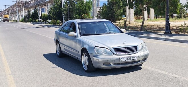 Mercedes S 320 2000, 201,500 km - 3.2 л - Sumqayıt