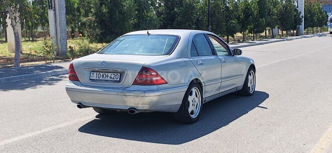 Mercedes S 320 2000, 201,500 km - 3.2 л - Sumqayıt