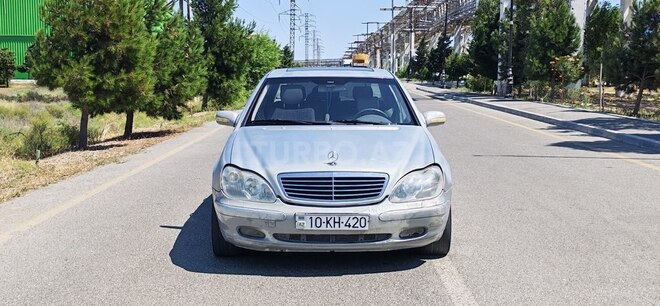 Mercedes S 320 2000, 201,500 km - 3.2 л - Sumqayıt