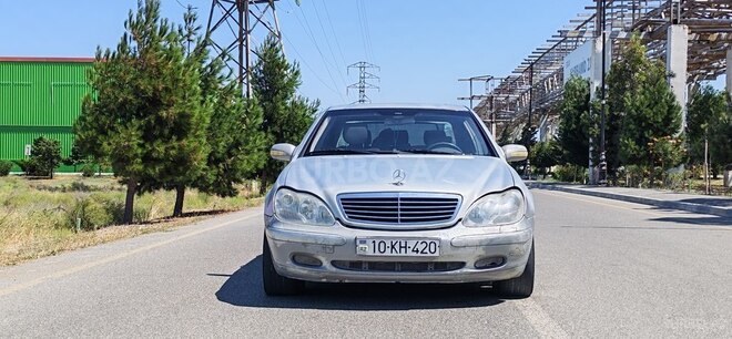 Mercedes S 320 2000, 201,500 km - 3.2 л - Sumqayıt
