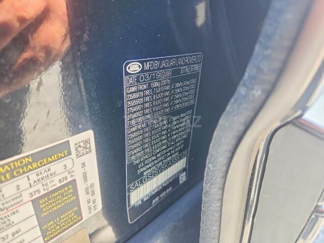 Land Rover Range Rover 2019, 128,931 km - 3.0 l - Bakı