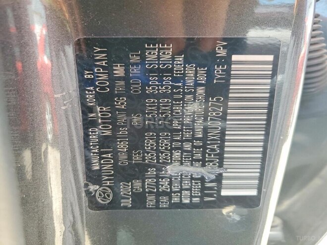 Hyundai Tucson 2022, 81,438 km - 1.6 l - Bakı