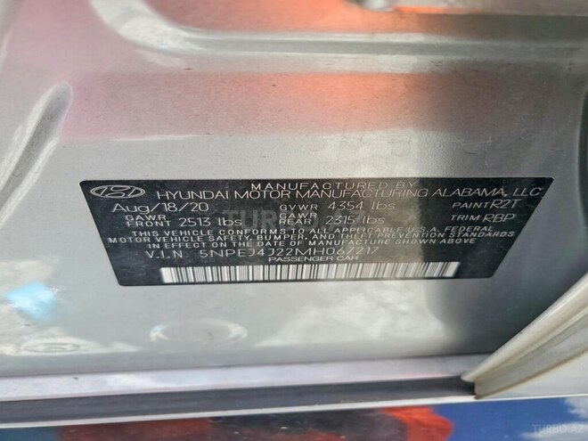 Hyundai Sonata 2020, 88,500 km - 1.6 l - Bakı