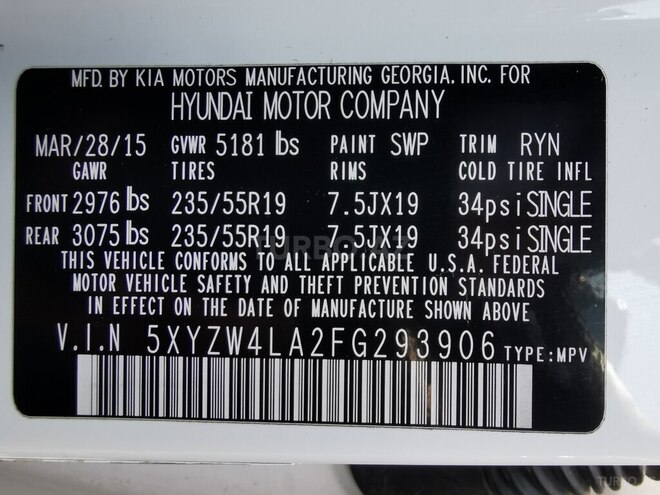 Hyundai Santa Fe 2015, 144,841 km - 2.0 l - Bakı