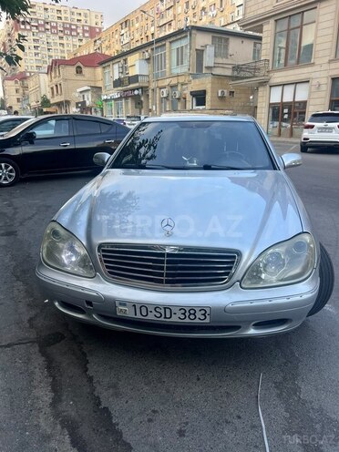 Mercedes S 320 2000, 280,000 km - 3.2 l - Bakı
