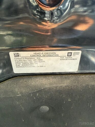 Chevrolet Equinox 2018, 120,000 km - 1.5 l - Gəncə
