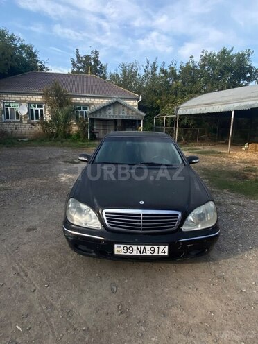 Mercedes S 320 2001, 545,781 km - 3.2 l - Ağcabədi