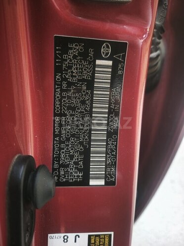 Toyota Prius 2011, 392,266 km - 1.8 l - Bakı