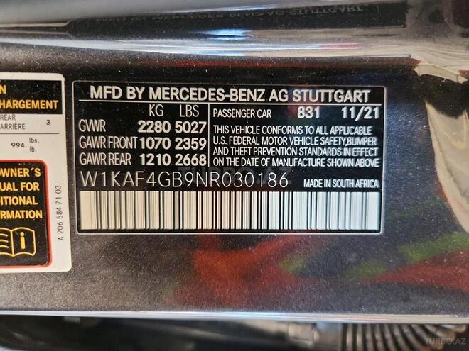 Mercedes C 300 2022, 63,896 km - 2.0 l - Bakı