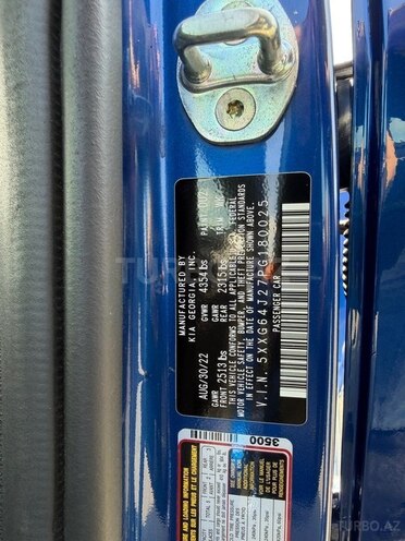 Kia K5 2022, 126,323 km - 1.6 l - Sumqayıt