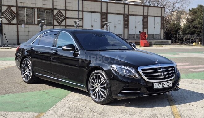 Mercedes S 500 4MATIC 2014, 136,000 km - 4.7 l - Bakı