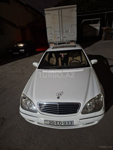 Mercedes S 320 2002, 478,000 km - 3.2 l - Bakı