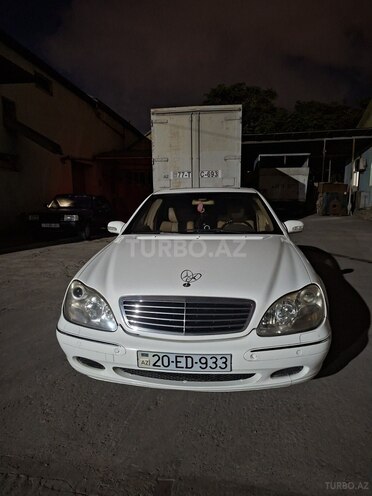 Mercedes S 320 2002, 478,000 km - 3.2 l - Bakı