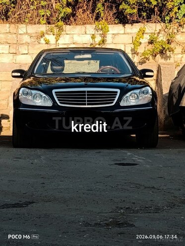 Mercedes S 320 2002, 279,000 km - 3.2 l - Bakı