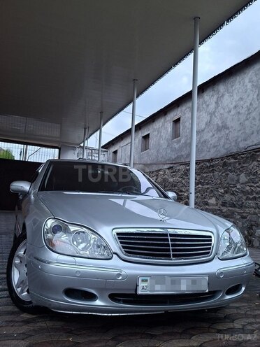 Mercedes S 500 2002, 531,000 km - 5.0 л - Şəki
