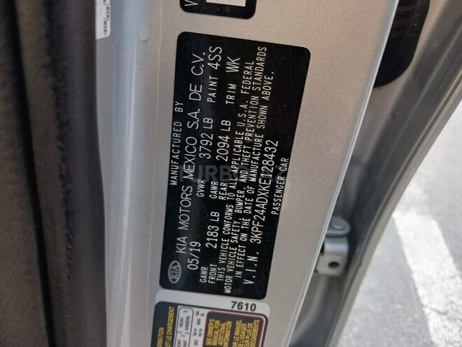 Kia Forte 2019, 159,325 km - 2.0 l - Bakı