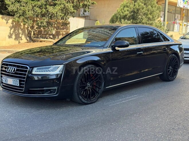 Audi A8 2014, 206,000 km - 4.0 l - Bakı