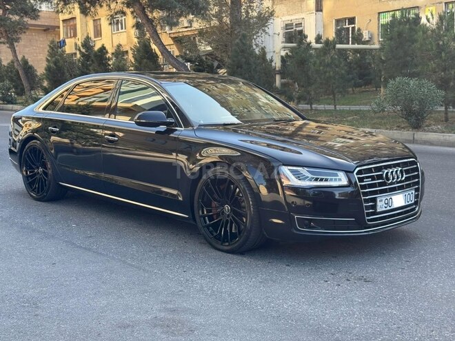Audi A8 2014, 206,000 km - 4.0 l - Bakı