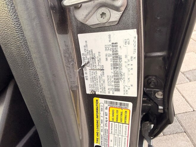 Ford Fusion (North America) 2017, 210,000 km - 2.0 l - Bakı