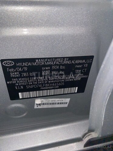 Hyundai Elantra 2019, 174,894 km - 2.0 l - Bakı