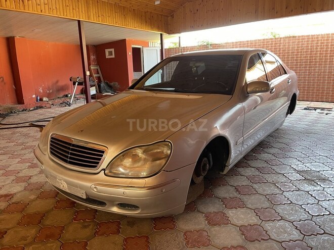 Mercedes S 320 2000, 372,000 km - 3.2 l - Masallı