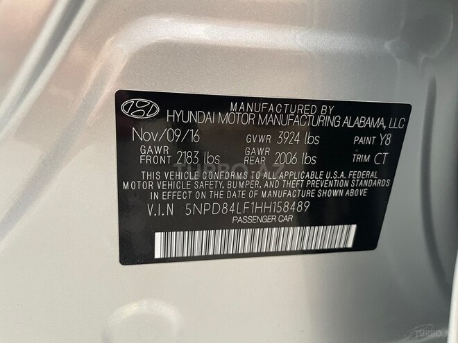 Hyundai Elantra 2016, 124,000 km - 2.0 l - Bakı