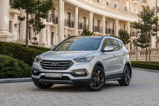 Hyundai Santa Fe 2017, 65,000 km - 2.0 л - Bakı