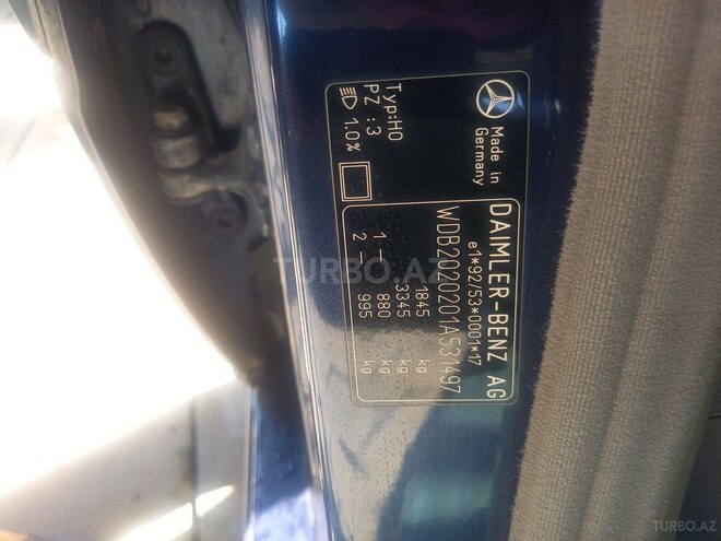 Mercedes C 200 1998, 482,000 km - 2.0 l - Cəlilabad