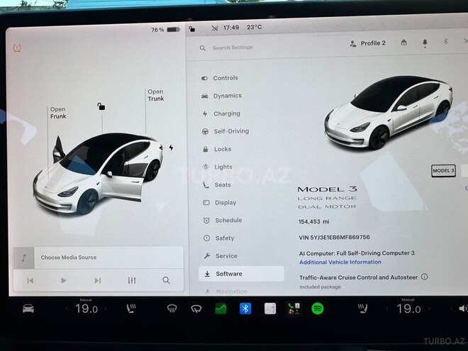 Tesla Model 3 2020, 248,568 km - 0.0 l - Bakı