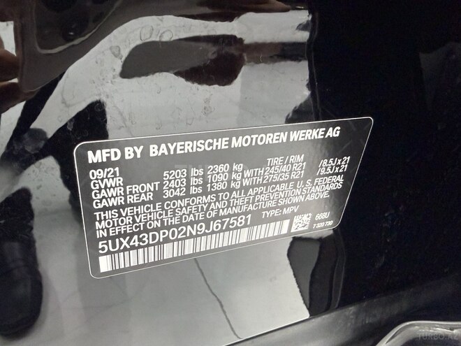 BMW X3 2021, 116,000 km - 2.0 l - Bakı