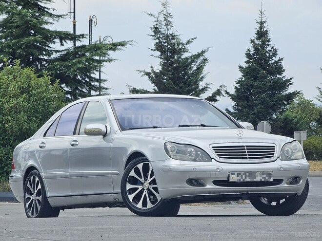 Mercedes S 320 2001, 324,234 km - 3.2 л - Qəbələ