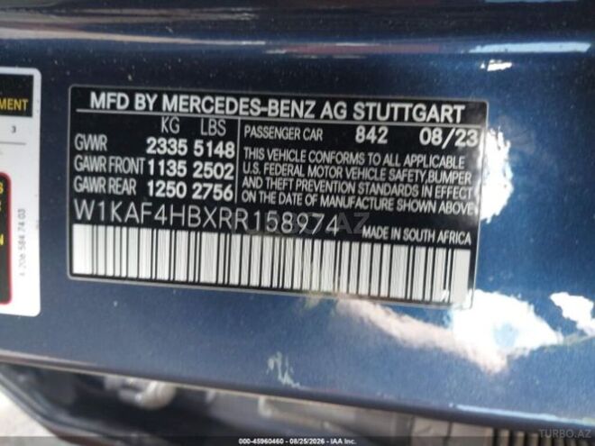 Mercedes C 300 2023, 49,141 km - 2.0 l - Bakı