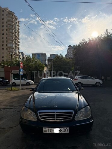 Mercedes S 320 2001, 291,000 km - 3.2 l - Bakı