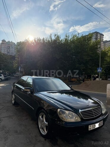Mercedes S 320 2001, 291,000 km - 3.2 l - Bakı