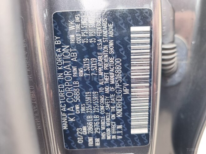 Kia Sorento 2023, 121,382 km - 1.6 l - Bakı