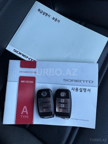 Kia Sorento 2017, 184,000 km - 2.0 l - Şirvan