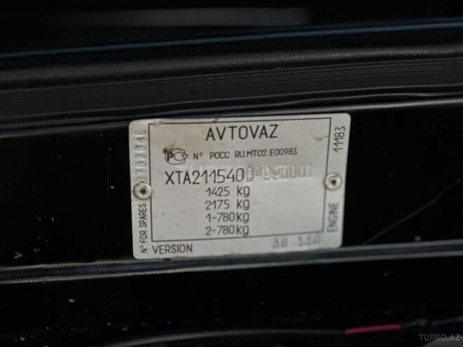 LADA (VAZ) 2115 2011, 121,030 km - 1.6 l - Gəncə