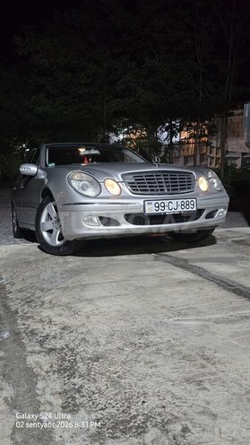 Mercedes E 240 2003, 244,581 km - 2.6 l - Qəbələ